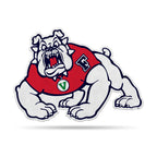 Rico Industries Ncaa Fresno State Bulldogs Mascot Shape Cut Pennant - Home And Living Room D  Cor - Soft Felt Ez To Hang