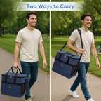 Lifewit Cooler Bag 60 Cans Collapsible And Insulated Large Lunch Bag Leakproof Soft Cooler Portable For Camping/Bbq/Family Outdo