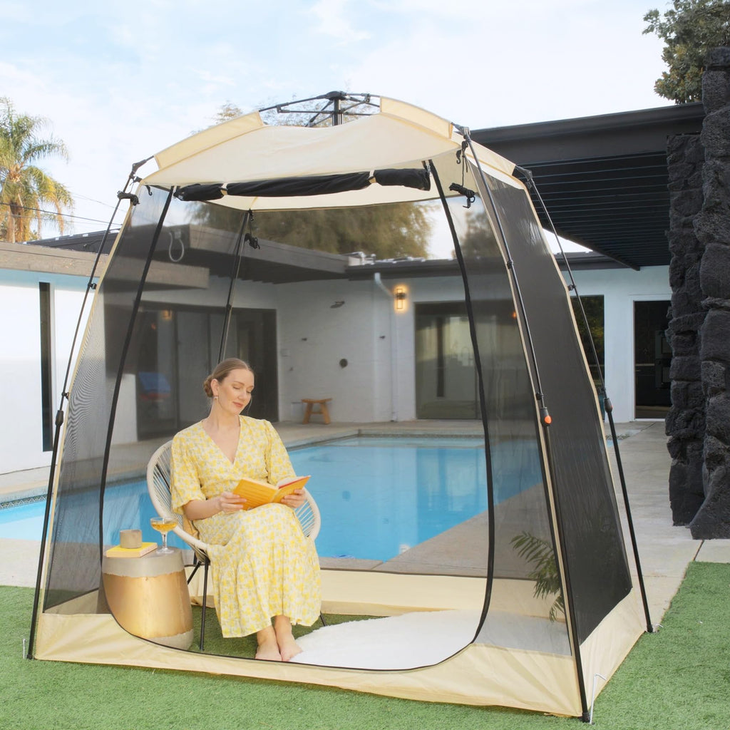Alvantor Screen House Gazebo, 2-4 Person Pop Up Screen Tent, Instant Screen Room With Carry Bag, Outdoor Mosquito Tent Camping,