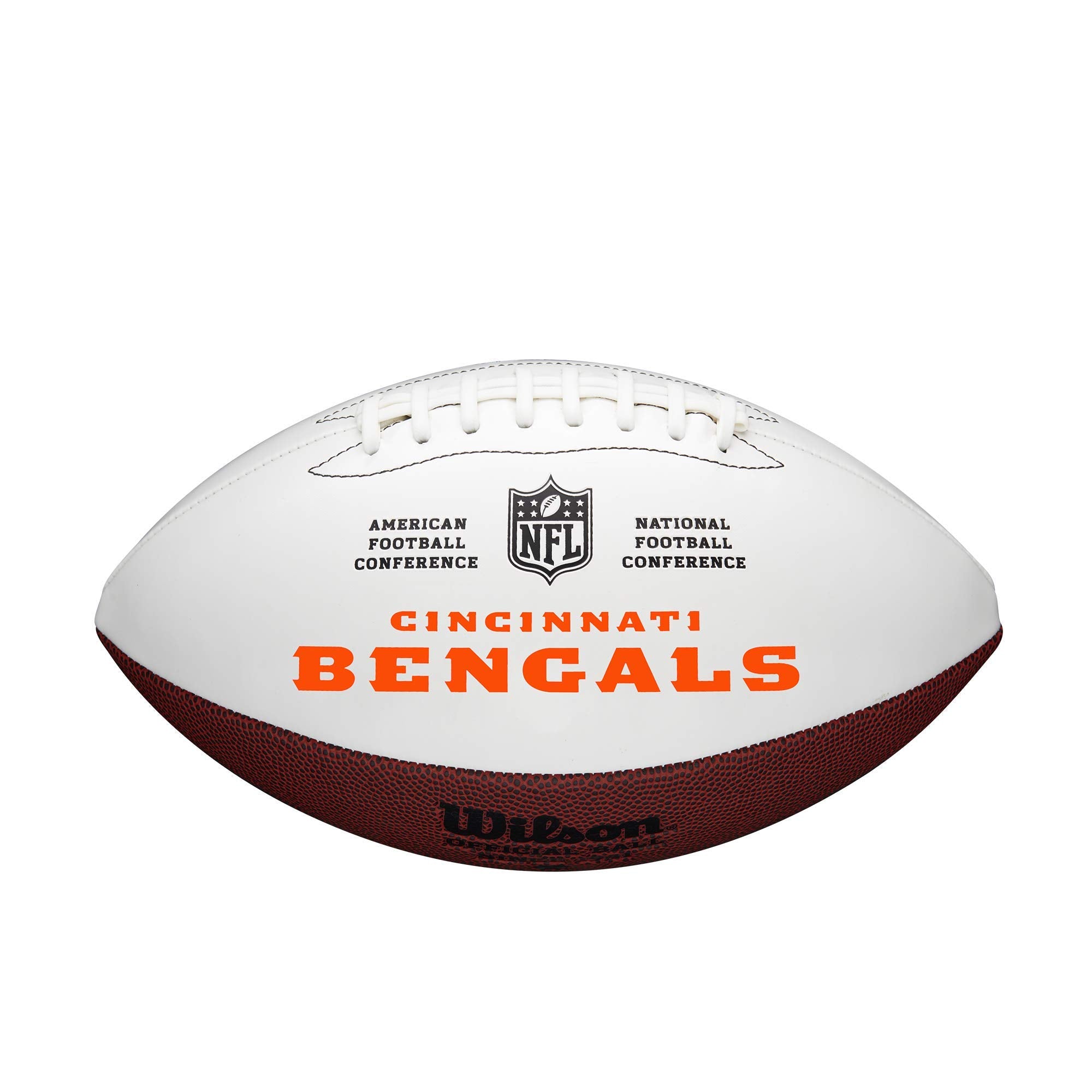 Wilson Nfl Live Signature Autograph Football - Official Size, Cincinnati Bengals
