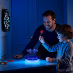 Coolgift Mart Light Up Dart Holder, Acrylic Dart Holder With Multiple Color Modes And Brightness Adjustment Function With Remote