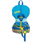 Airhead Treasure Us Coast Guard Approved, Secure Fit Type Iii Child 30-50Lbs -Type Ii Infant Under 30Lbs Life Jacket Vest, Blue
