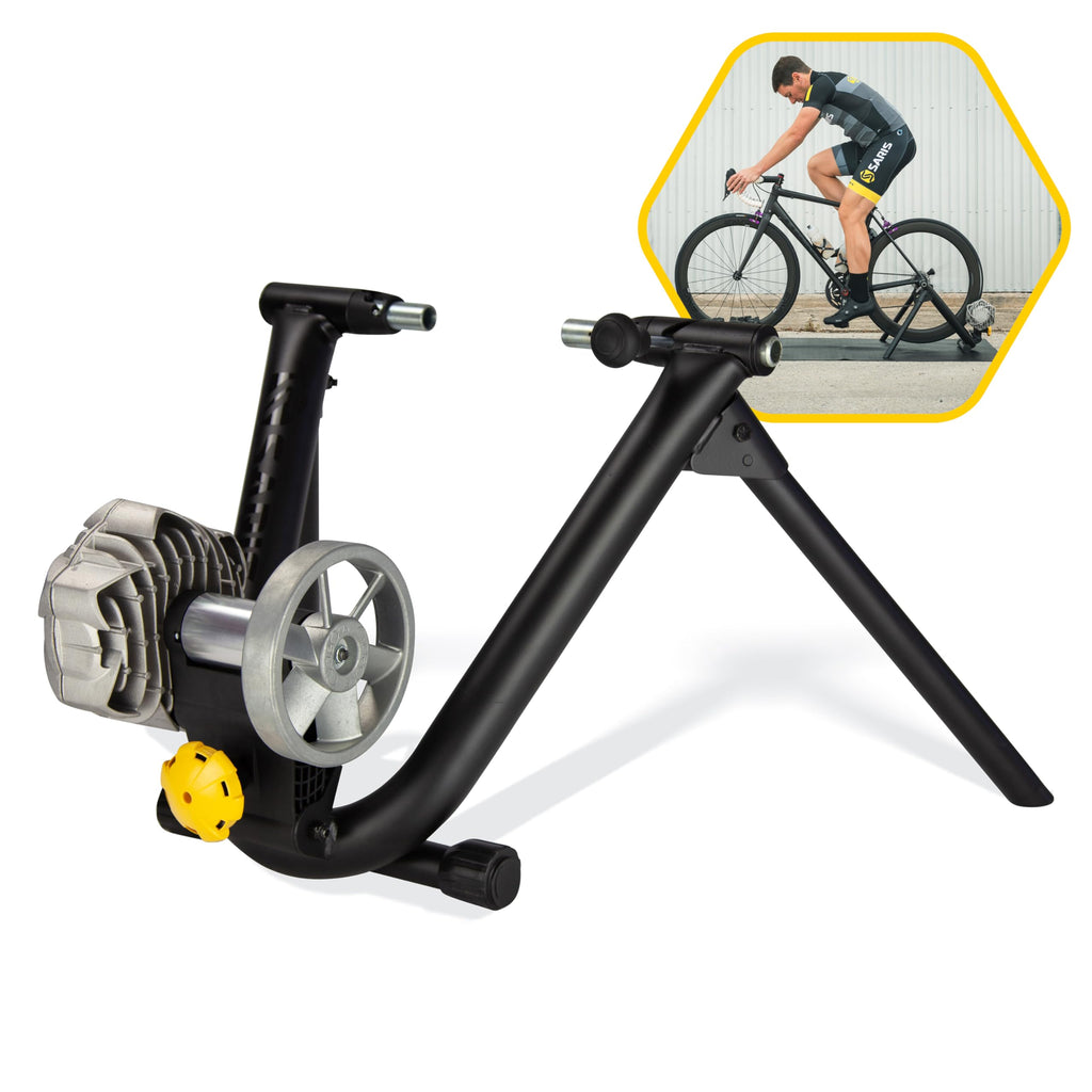 Saris Fluid2 Indoor Bike Trainer, Fits Road And Mountain Bikes, Compatible With Zwift App