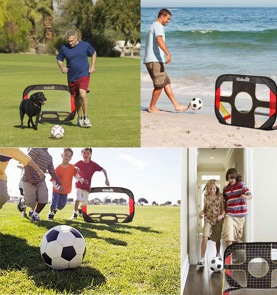 Kidodo Soccer Goal For Backyard Kids Soccer Goals Soccer Goals For Kids Pop Up Soccer Goal Net For Toddler Goal Net Targets Port
