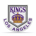 Rico Industries Nhl Los Angeles Kings Retro Shape Cut Pennant - Home And Living Room D  Cor - Soft Felt Ez To Hang