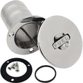 SHENGHUISS Boat Deck Fuel Fill/Filler 1-1/2 Inch(38mm) with Keyless B Cap 316 Stainless Steel Boat Deck Hardware for Boat, Yacht