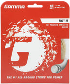 Gamma Tnt2 18G Tennis String, White