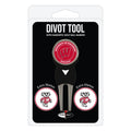 Team Golf Ncaa Wisconsin Badgers Divot Tool Pack With 3 Golf Ball Markers Divot Tool With 3 Golf Ball Markers Pack, Markers Are