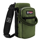 Nature Pioneor Water Bottle Carrier With Adjustable Strap - Insulated Sleeve Pouch Water Bottle Holder Bag With Paracord Handle