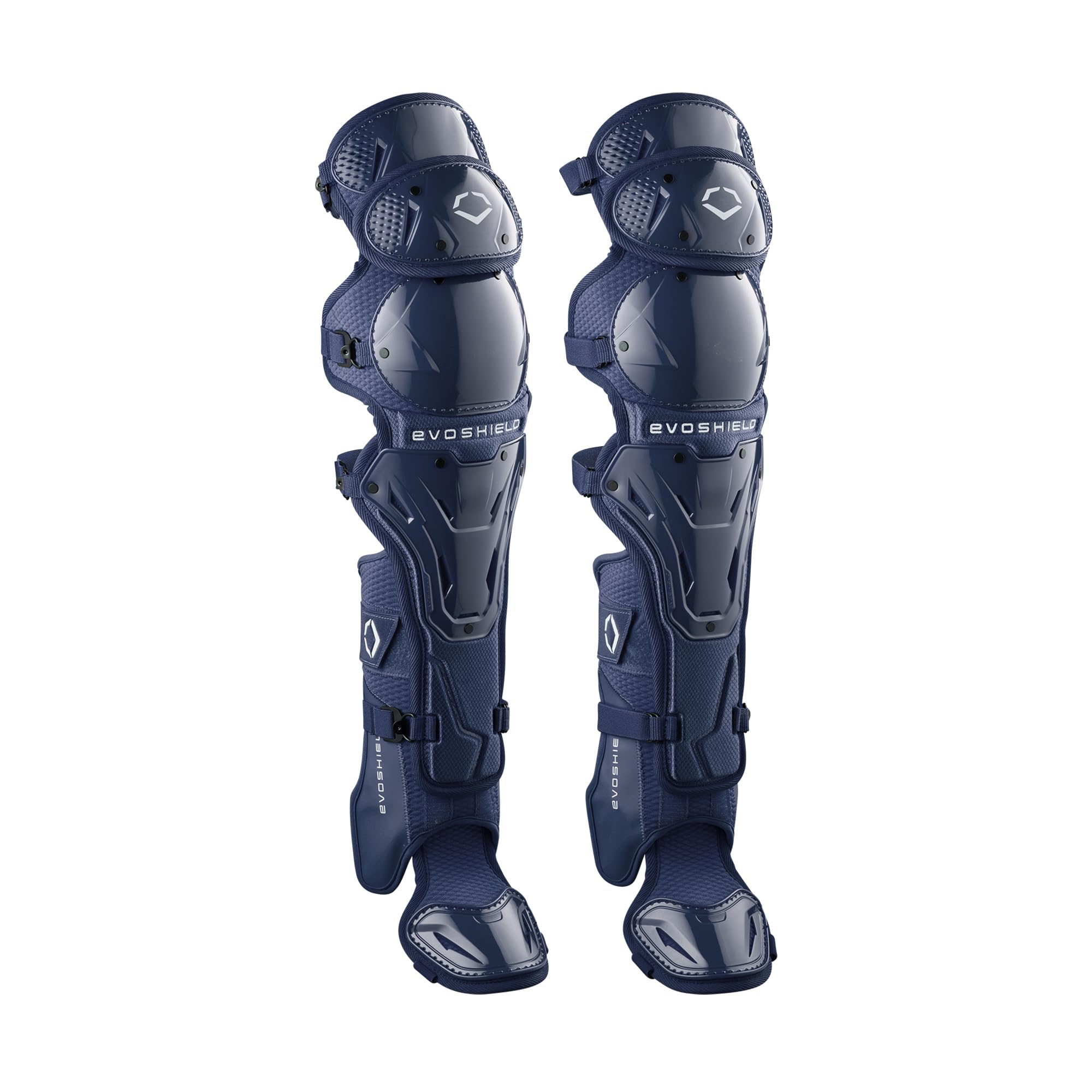 EvoShield Pro-SRZ 2.0 Baseball Catchers Leg Guards - Intermediate, Navy