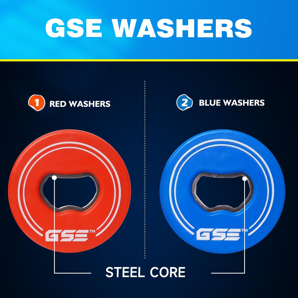 Set Of 8 Replacement Washers With Bottle Opener For Washer Toss Game