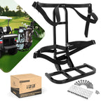 10L0L Universal Golf Cart Bag Holder Rack For Yamaha, Ezgo, Club Car Rear Seat Grab Bar, Don'T Occupy The Back Seat Space, No Dr