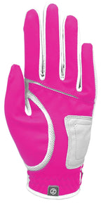 Zero Friction Women'S Golf Gloves, Left Hand, One Size, Pink