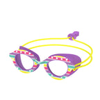 Speedo 87750705160111Sz Kids Sunny G Pop Sea Shells Print Sweet Purple Rainbow Pop/Clear 1Sz