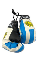 Red Hat Ent Hanging Car Mirror Mini Boxing Gloves (Uruguay)