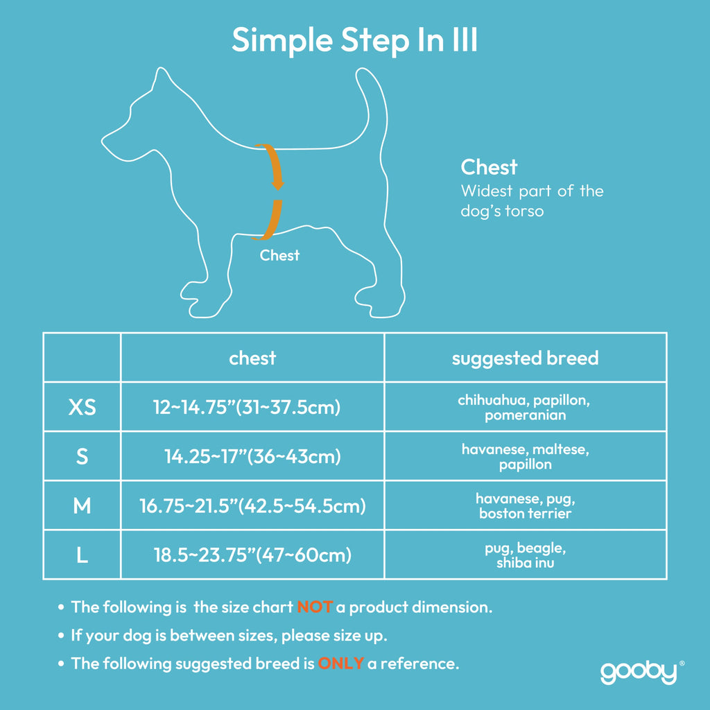 Gooby Simple Step In Iii Harness - Pink, Small - Small Dog Harness With Scratch Resistant Outer Vest - Soft Inner Mesh Harness F