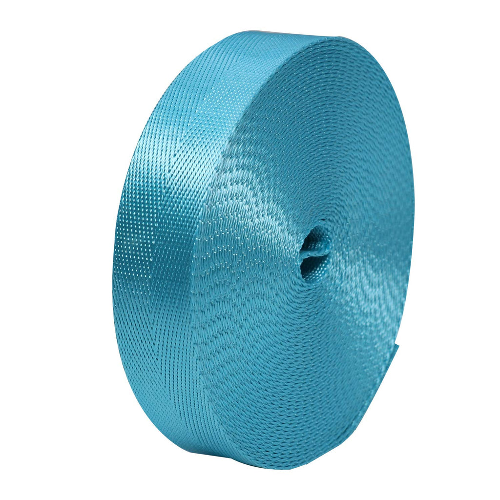 Nylon Webbing Straps, 1 Inch Wide Heavy Duty Nylon Strap, Durable Flat Rope Webbing, 10 And 25 Yard Roll For Backpack Strapping,