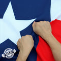 Anley Rip-Proof Technology Double Sided 3-Ply Texas State Flag 3x5 Foot - Vivid Color, Canvas Header and Wrinkle Resistant - The