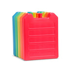 Cool Coolers By Fit + Fresh, 5 Pack Days Of The Week Ice Blocks, Compact Reusable Ice Packs For Lunch Boxes & Coolers, Multi Col