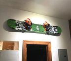 Storeyourboard Snowboard Display Rack, Naked Wall Rack, Black