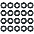 Zelerdo 20 Pack Kayak Paddle Drip Rings For Kayak Canoe Rafting Paddles Shaft