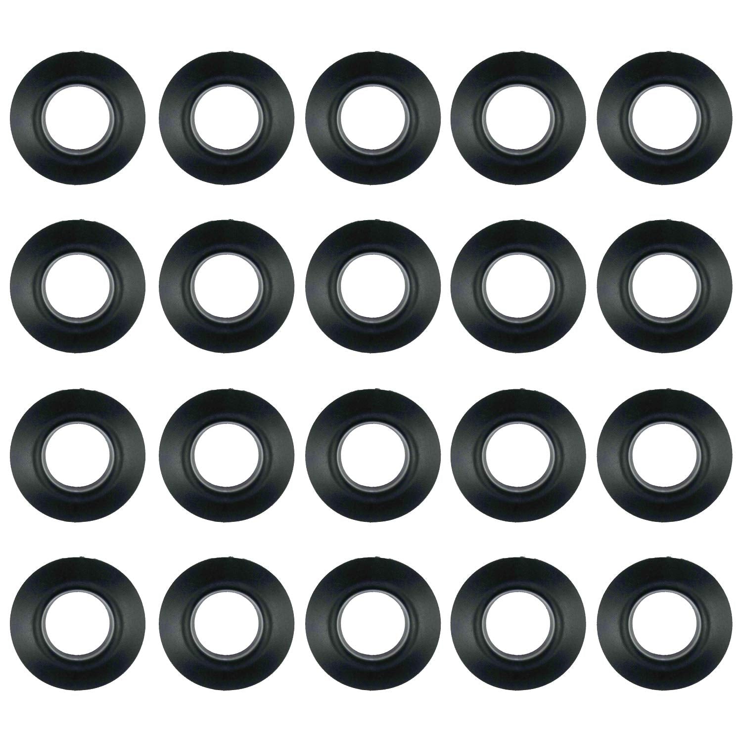 Zelerdo 20 Pack Kayak Paddle Drip Rings For Kayak Canoe Rafting Paddles Shaft