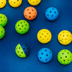 Pckl Optic Speed Pickleballs  Indoor & Outdoor  4 Balls  Built To Usapa Specifications (Outdoor Yellow)