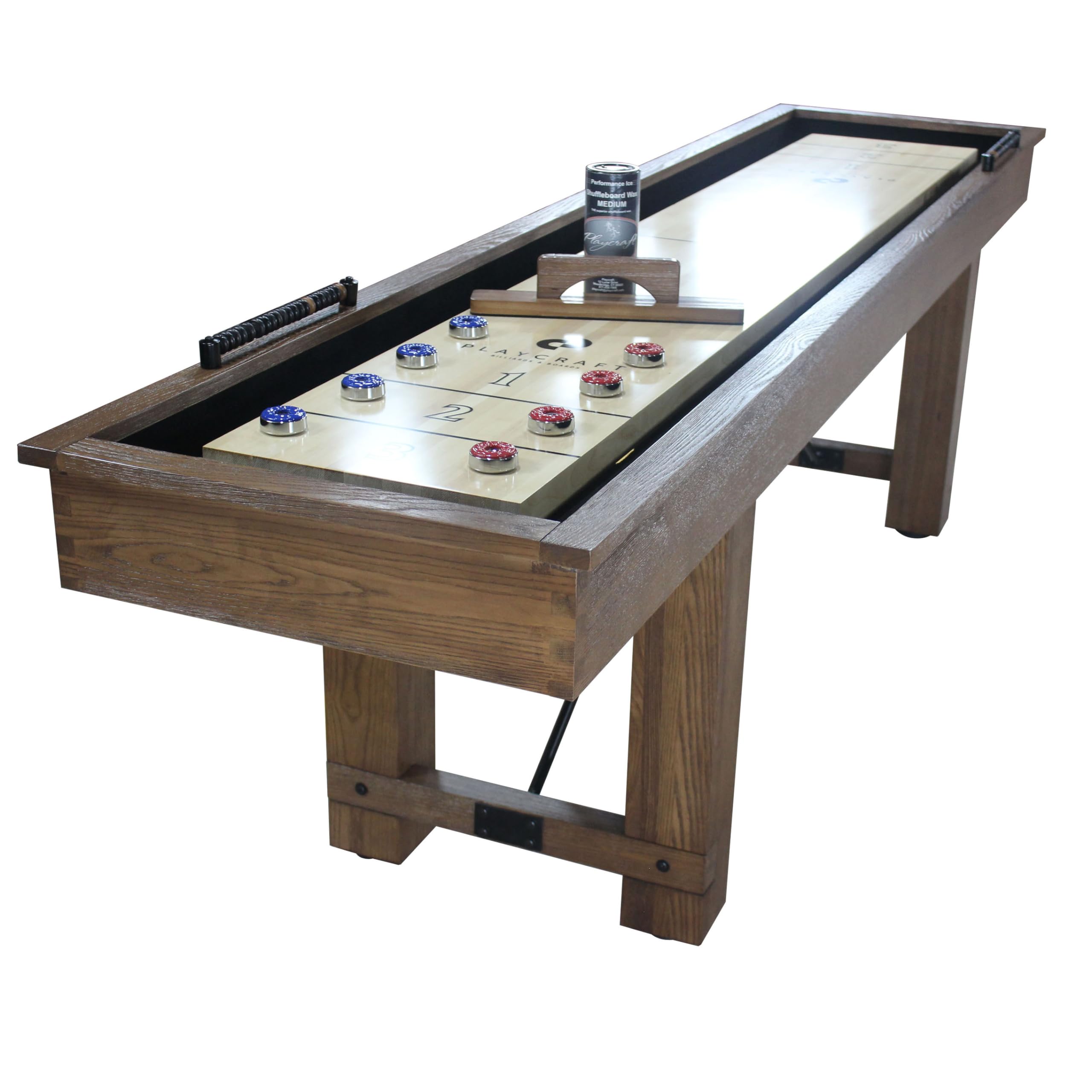 Playcraft Montauk Pecan 9 Shuffleboard Table
