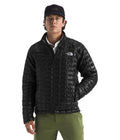 The North Face Mens ThermoBall Insulated Jacket (Standard & Big Size) - Wind & Water Resistant, Secure Zip Pockets, TNF Black, 