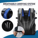 Coolrex Large Backpack Cooler 36 Can Cooler Backpack With 2 Insulated Compartments Leak Proof Waterproof Travel Backpack, Campin