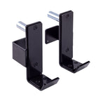 Amstaff Fitness J-Hooks Power Rack For 2.5'' X 2.5'' Tube Squat Rack Attachment, J Cups Barbell Holder For Power Cage, Heavy Dut