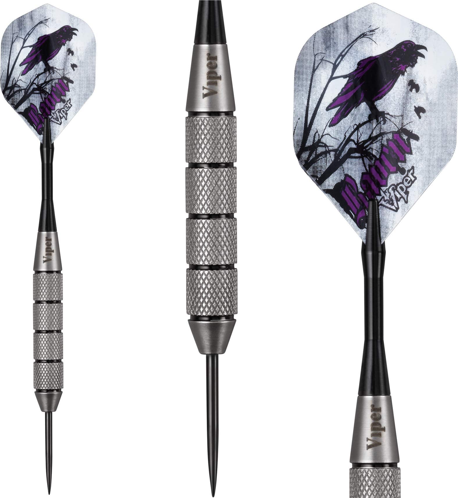 Viper Underground Raven Steel Tip Darts 25 Grams