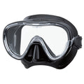 TUSA M-1002 Freedom Tina Scuba Diving Mask, Black/Black