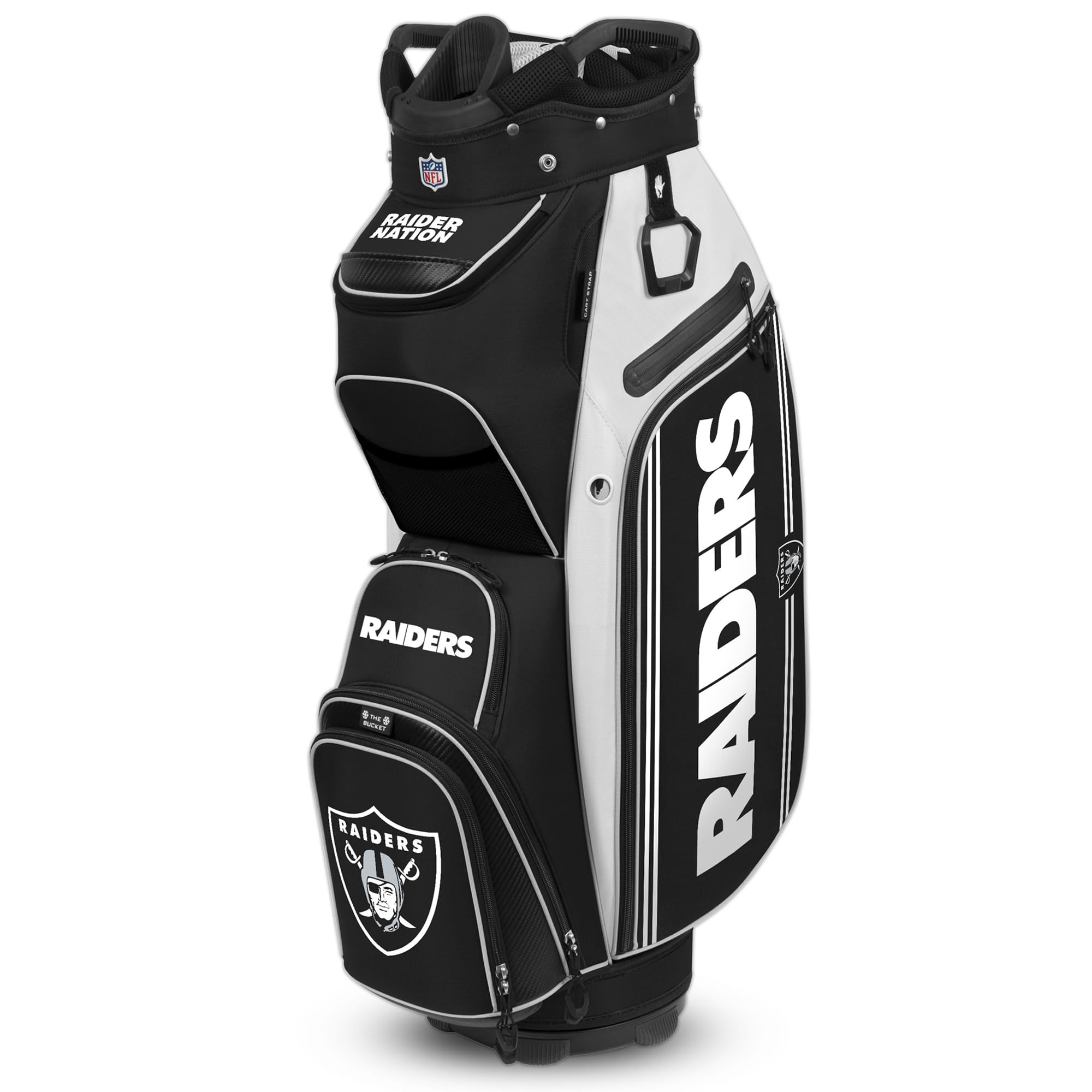 Team Effort WinCraft Las Vegas Raiders Bucket III Cooler Cart Golf Bag