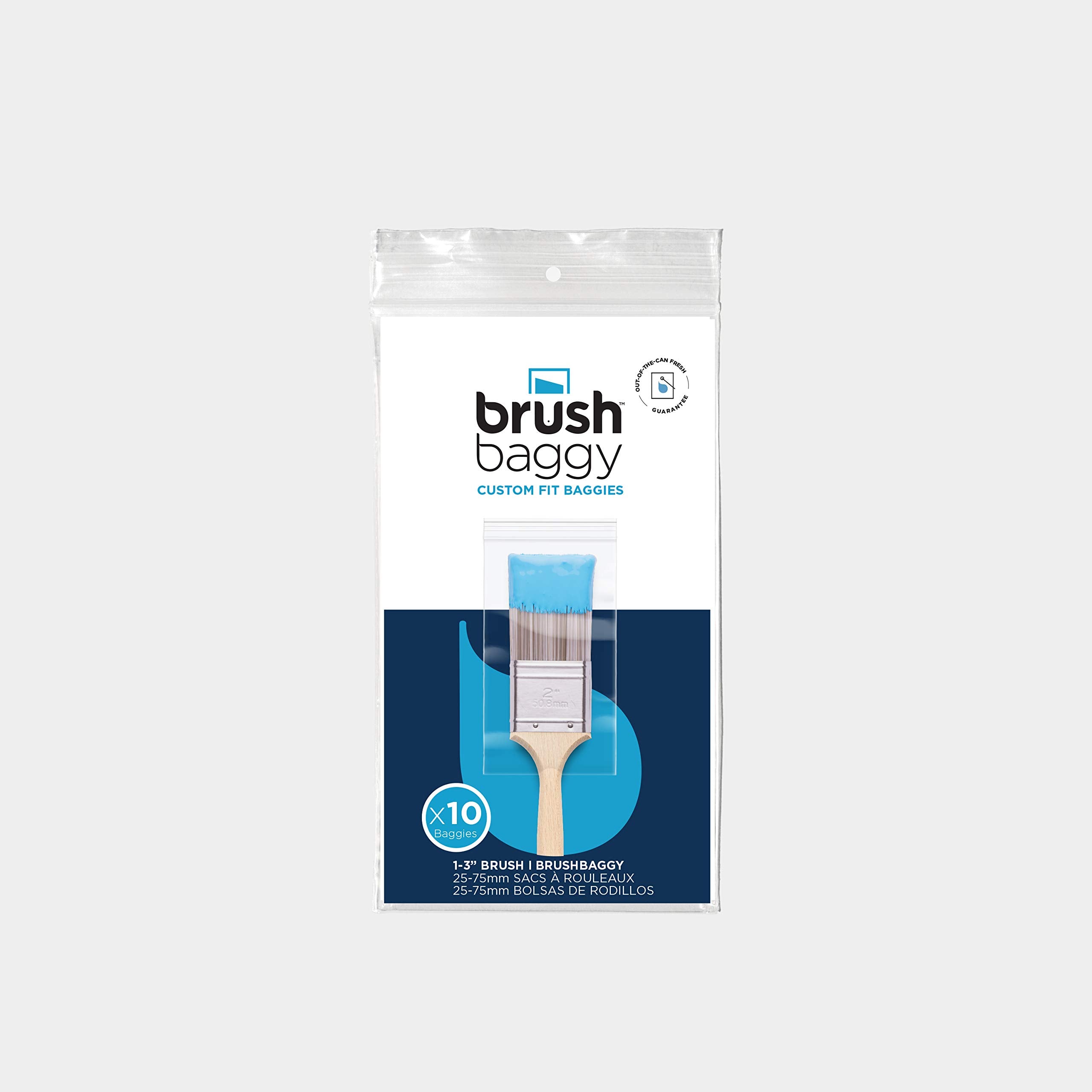 Brush Baggy 1-3 Inch Paint Brush Cover (8 Pack)