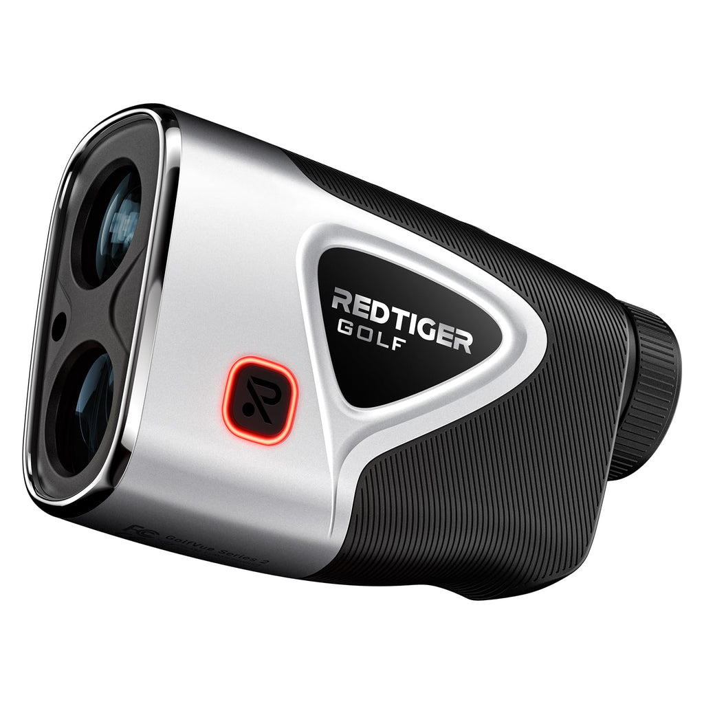 REDTIGER Range Finder Golf, 1200 Yards Golf Rangefinder with Slope, Light-Adaptive Display, 7X Magnification, Flag Lock Vibratio