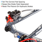 Aleoed Bicycle Brake Pad Spacer Hydraulic Disc Brake Spreader Instert Tool Parts For Shimano Mountain Road Bike Mtb
