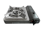 Iwatani Cassette Feu Butane Gas Camp Stove, One, Gray