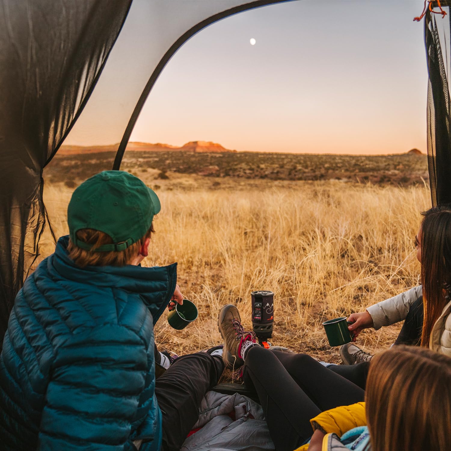 Kelty Grand Mesa 2P Backpacking Tent - 3 Season 2 Man Camping Thru Hiking Shelter, Aluminum Poles, Single Door + Vestibule, 2024