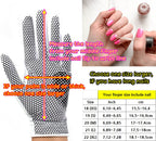 Gh Womens Leather Golf Gloves One Pair - Plain Both Hands (White, 21 (L))