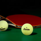 Franklin Sports Glow In The Dark Ping Pong Balls - Official Size + Weight 40Mm Table Tennis Balls - One Star Glow In The Dark Pi