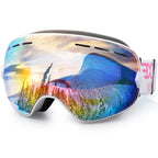 Exp Vision Ski Snowboard Goggles For Man Woman And Younth, Otg Snow Goggle Anti Fog Uv400 Protection Winter Outdoor Sports Goggl