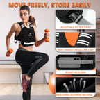 FUFF Weighted Vest Woman, 4-10 Lb Adjustable Weight Vest for Women Men, Female Strength Training Body Vest for Walking Exercise