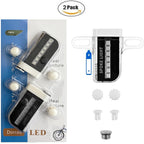 Bike Wheel Lights (2 Tire Pack) - Waterproof Led Bicycle Spoke Lights Safety Tire Lights - Great Gift For Kids Adults - 30 Diffe