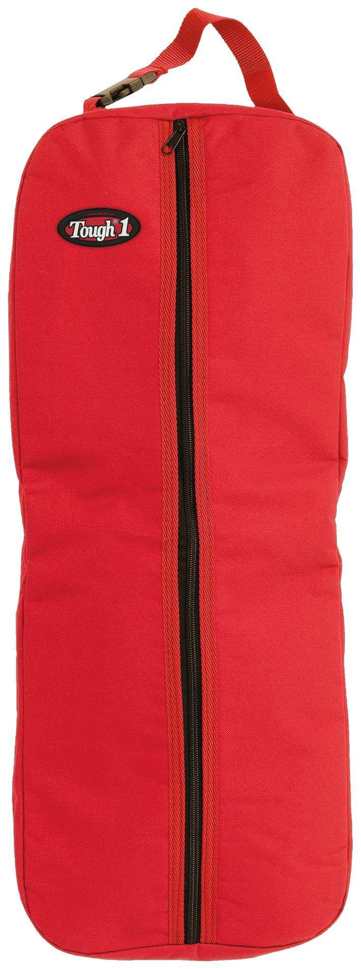 Tough 1 Heavy Denier Nylon Bridle/Halter Bag, Red