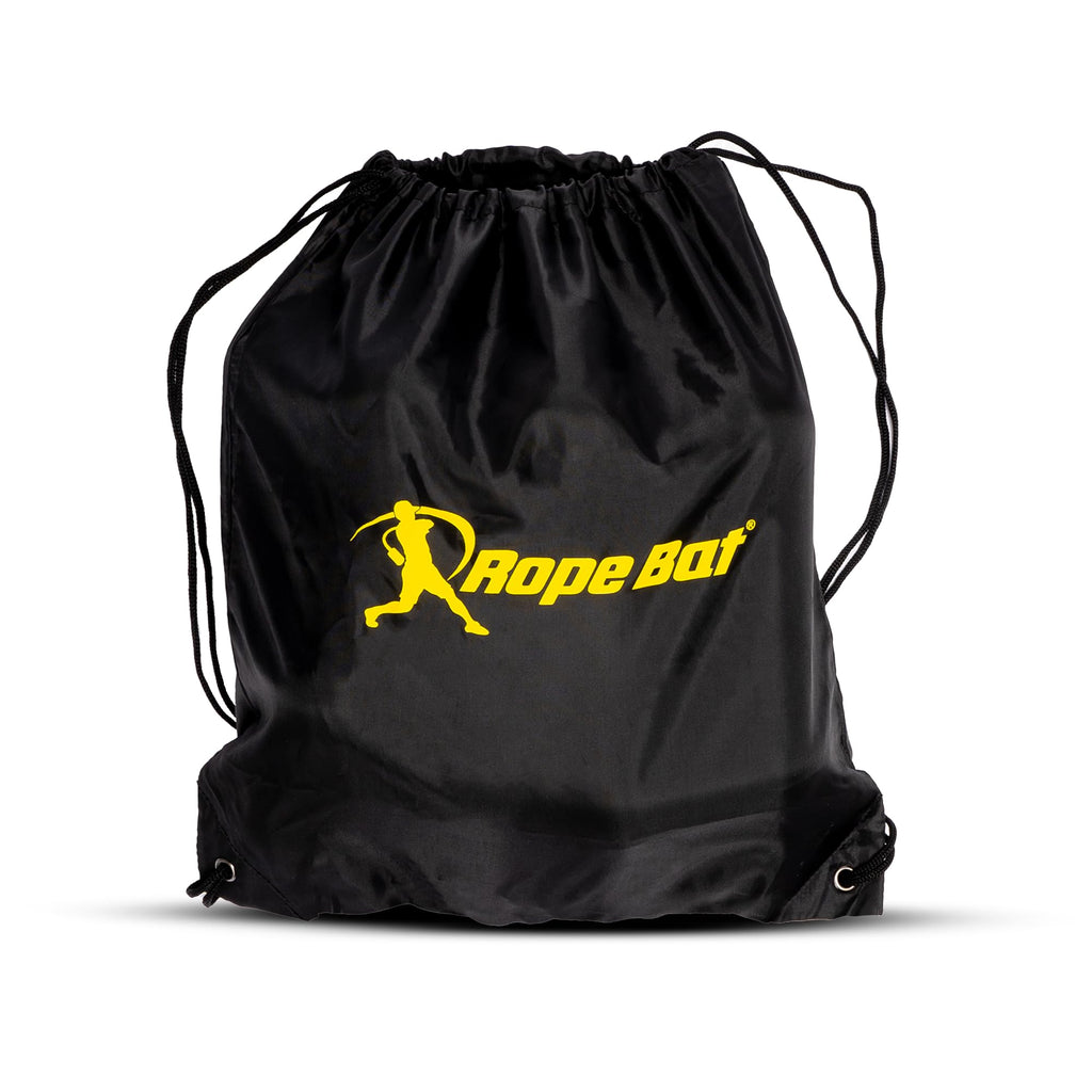 Rope Bat - The Original Patented Rope Bat Swing Trainer w/ 12 Soft Training Balls - Baseball & Softball Swing Trainer, Training