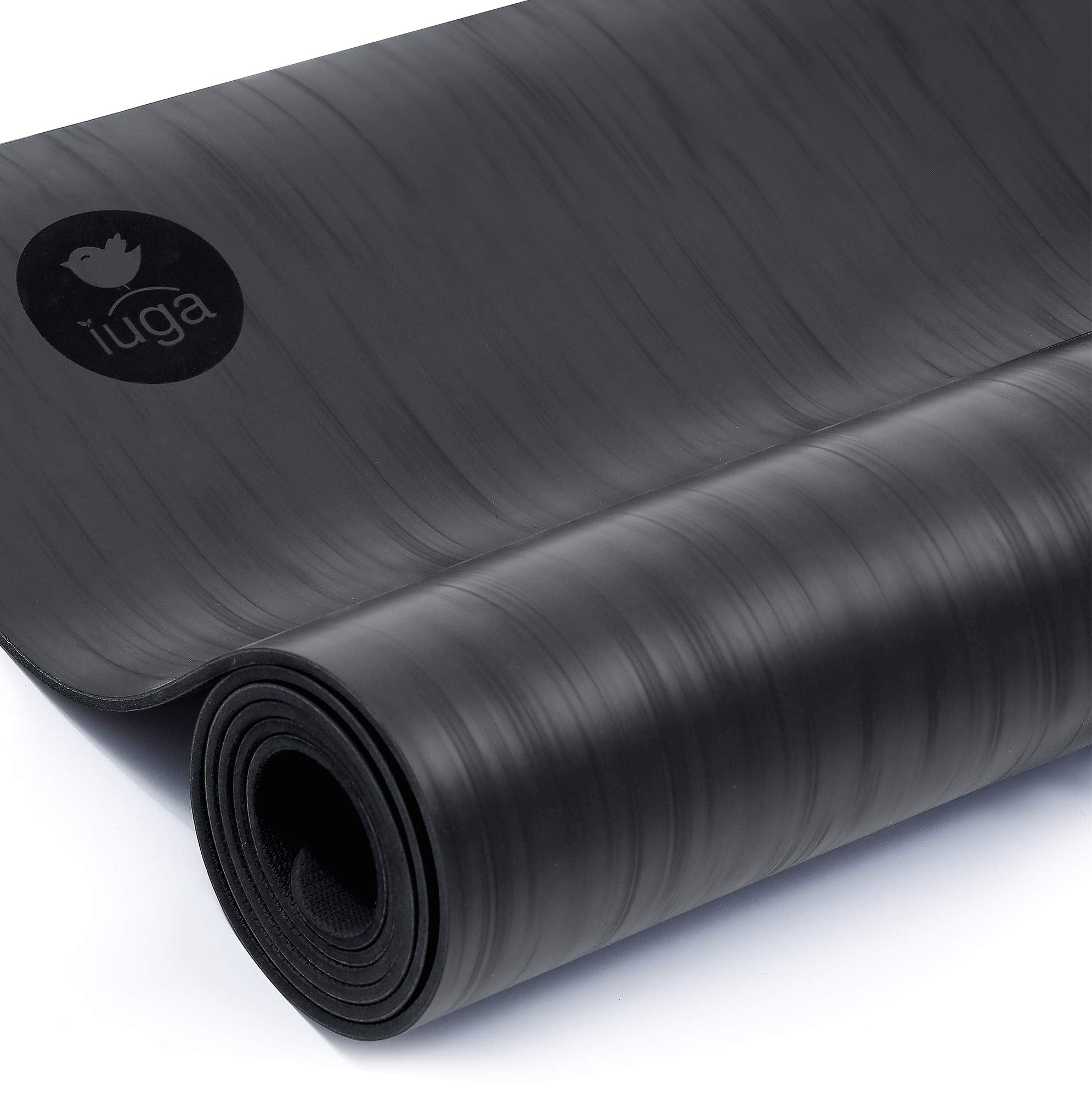Iuga Pro Non Slip Yoga Mat, Unbeatable Non Slip Performance, Eco Friendly And Sgs Certified Material For Hot Yoga, Odorless Ligh