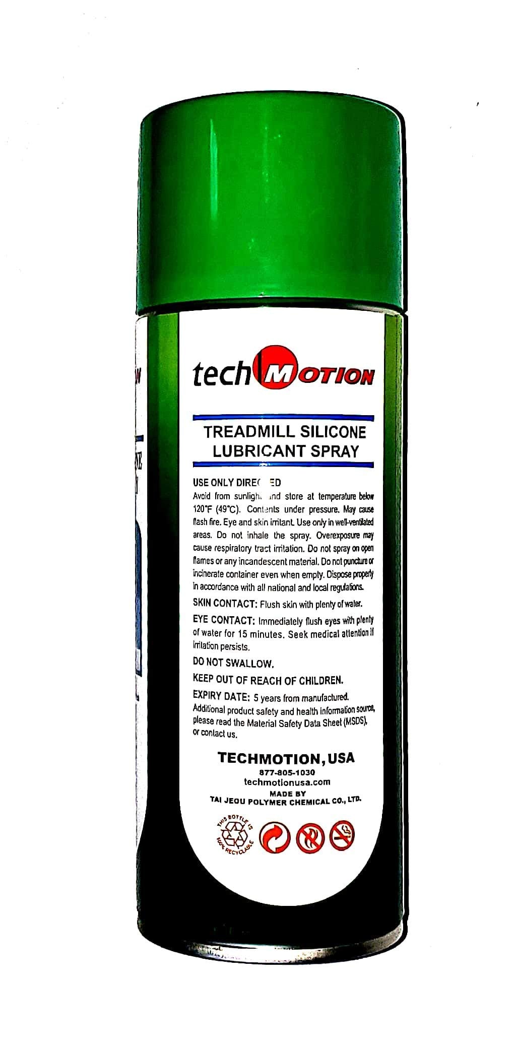 100% Silicone Treadmill Belt & Deck Lubricant Spray P/N Tm-01309