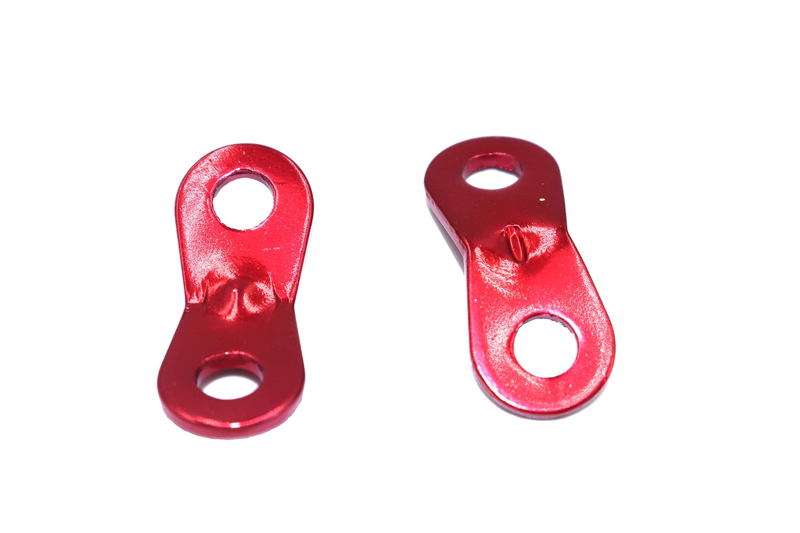 Fgen 30Pcs Outdoor Binocular Aluminum Umbrella Rope Buckle Tent Canopy Pull Rope Accessories Wind Rope Buckle Fixed Buckle Stop