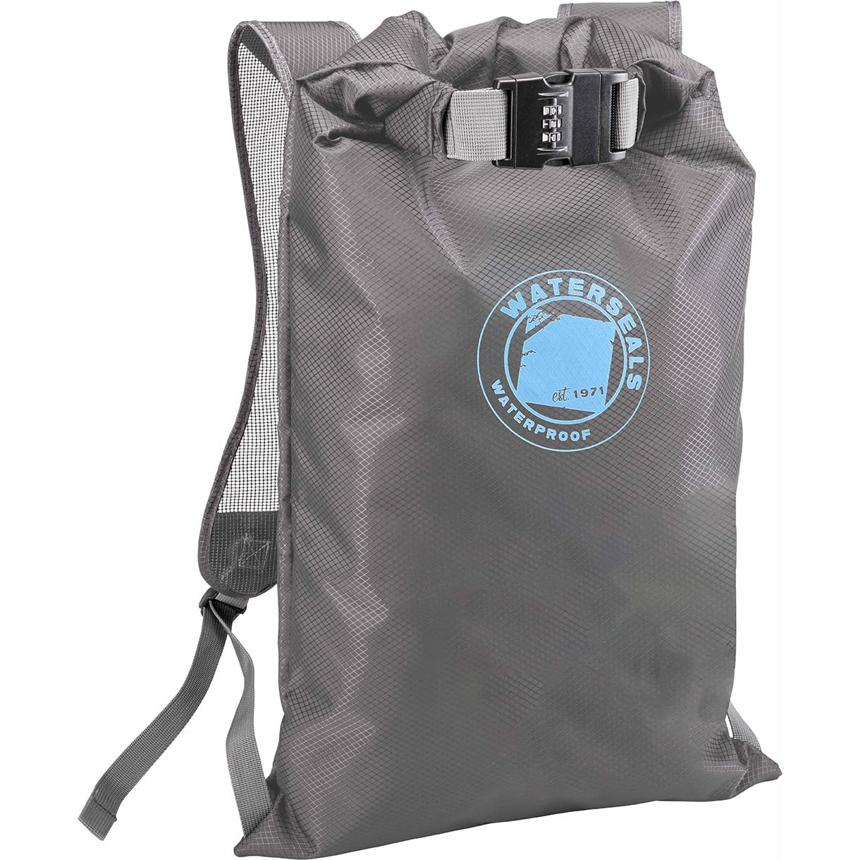 Lewis N. Clark Locking Backpack, Gray, One Size